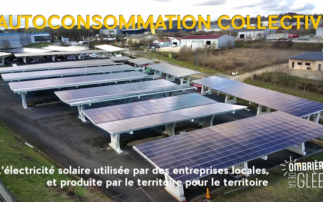 En 2024, des ombrières photovoltaïques sur le parking communal de La Rouquette, ZA de la Glèbe